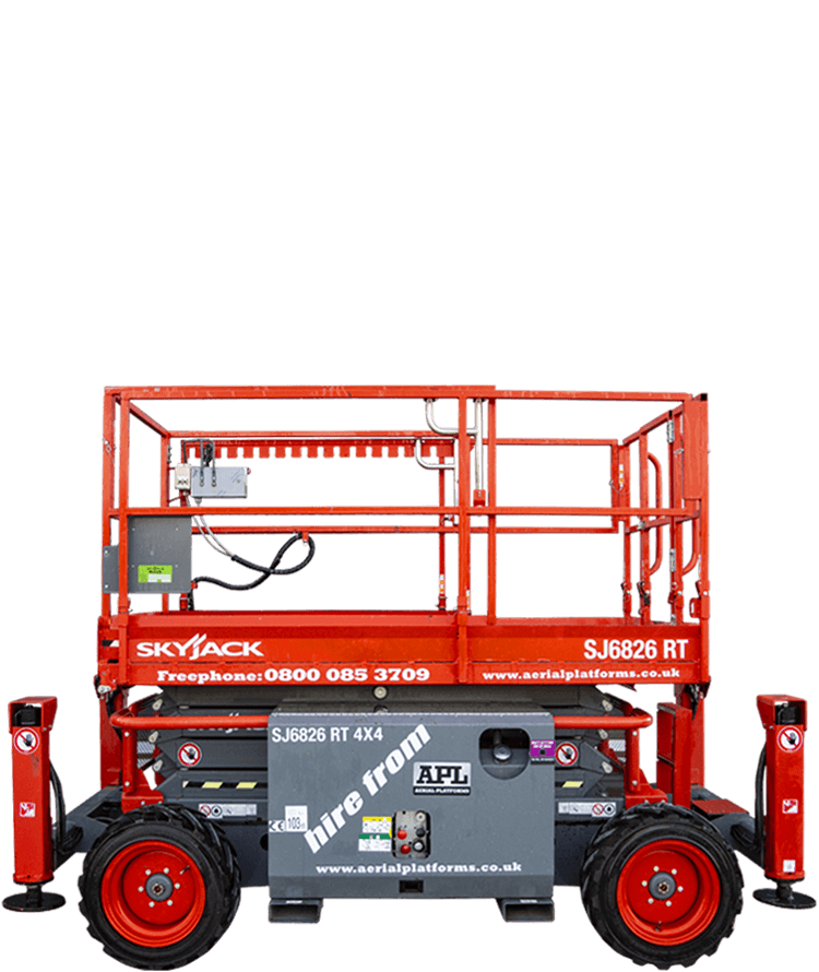 Skyjack SJ6826RT Diesel Scissor Lift Aerial Platforms Ltd