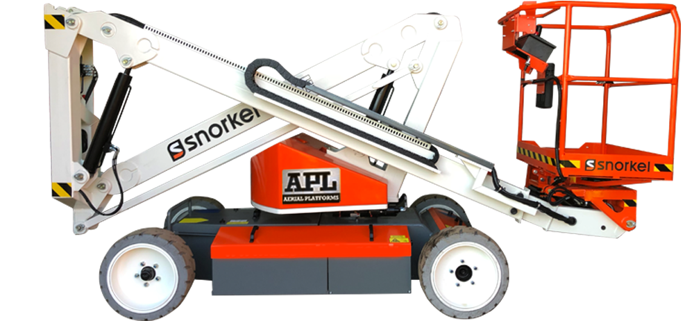 Snorkel A38E Electric Boom Lift Hire - AerialPlatformsLtd